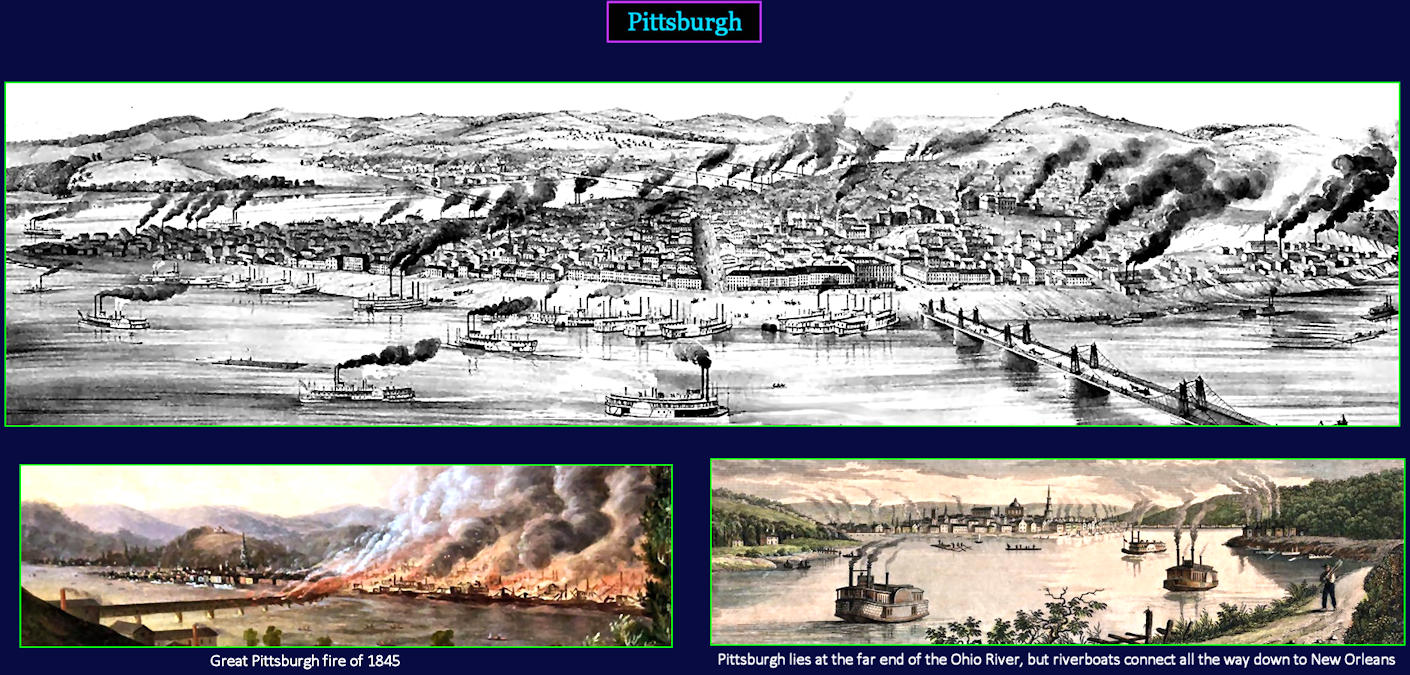 Pittsburgh, 1850